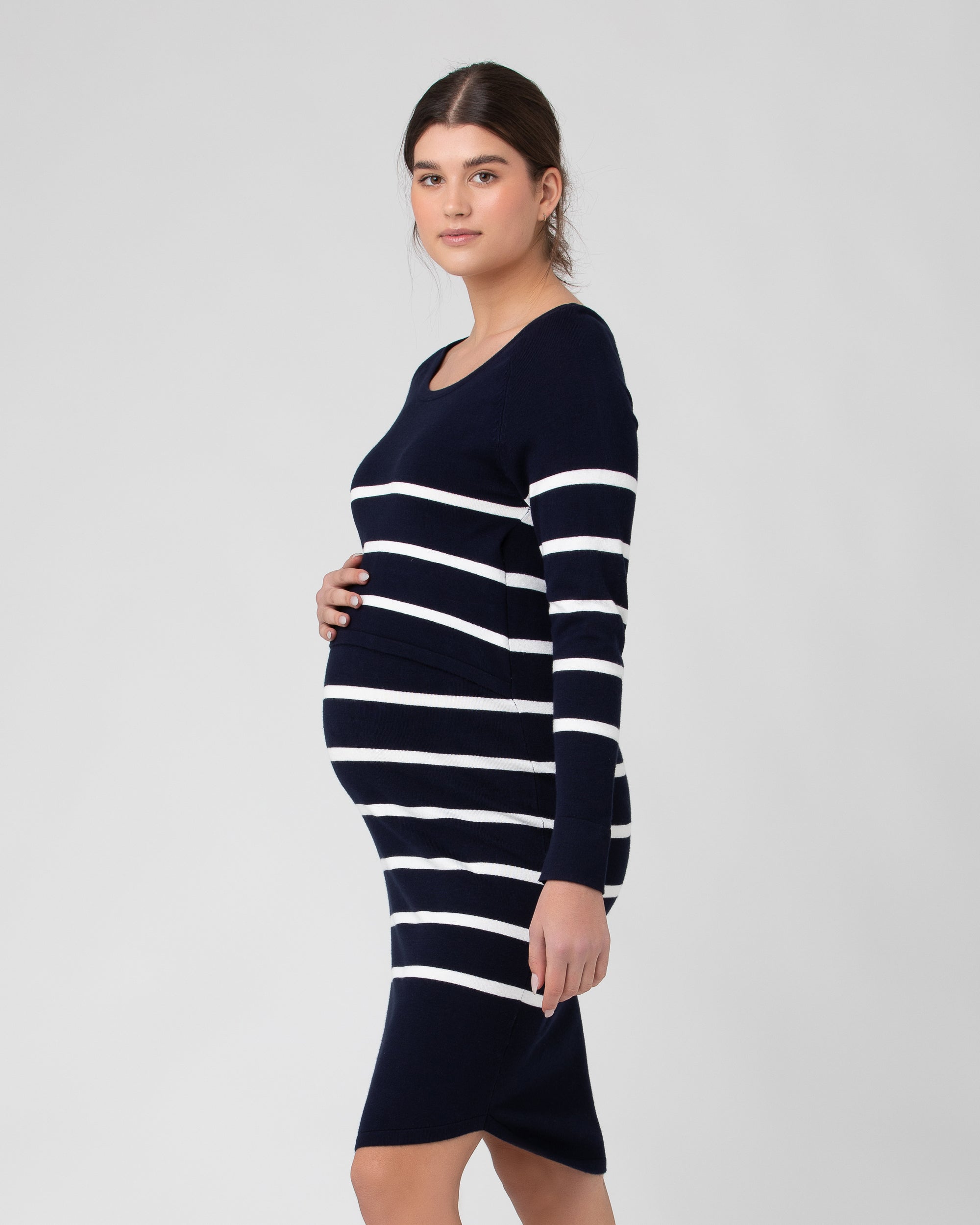 Ripe Maternity Ripe Maternity, Tracy Tiered Dress || Navy