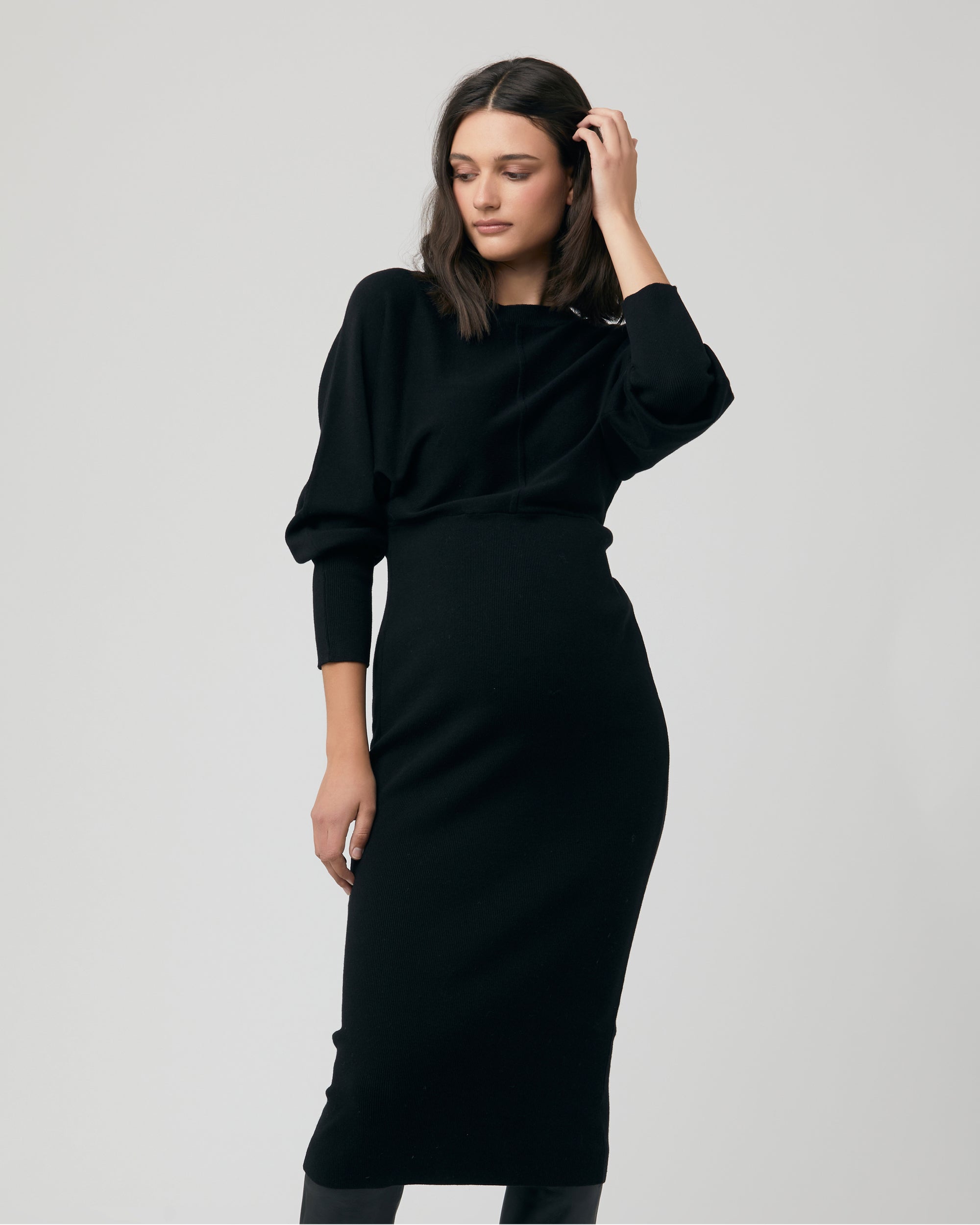 Ripe Maternity Cross Your Heart Dress - Ink - Little Miracles