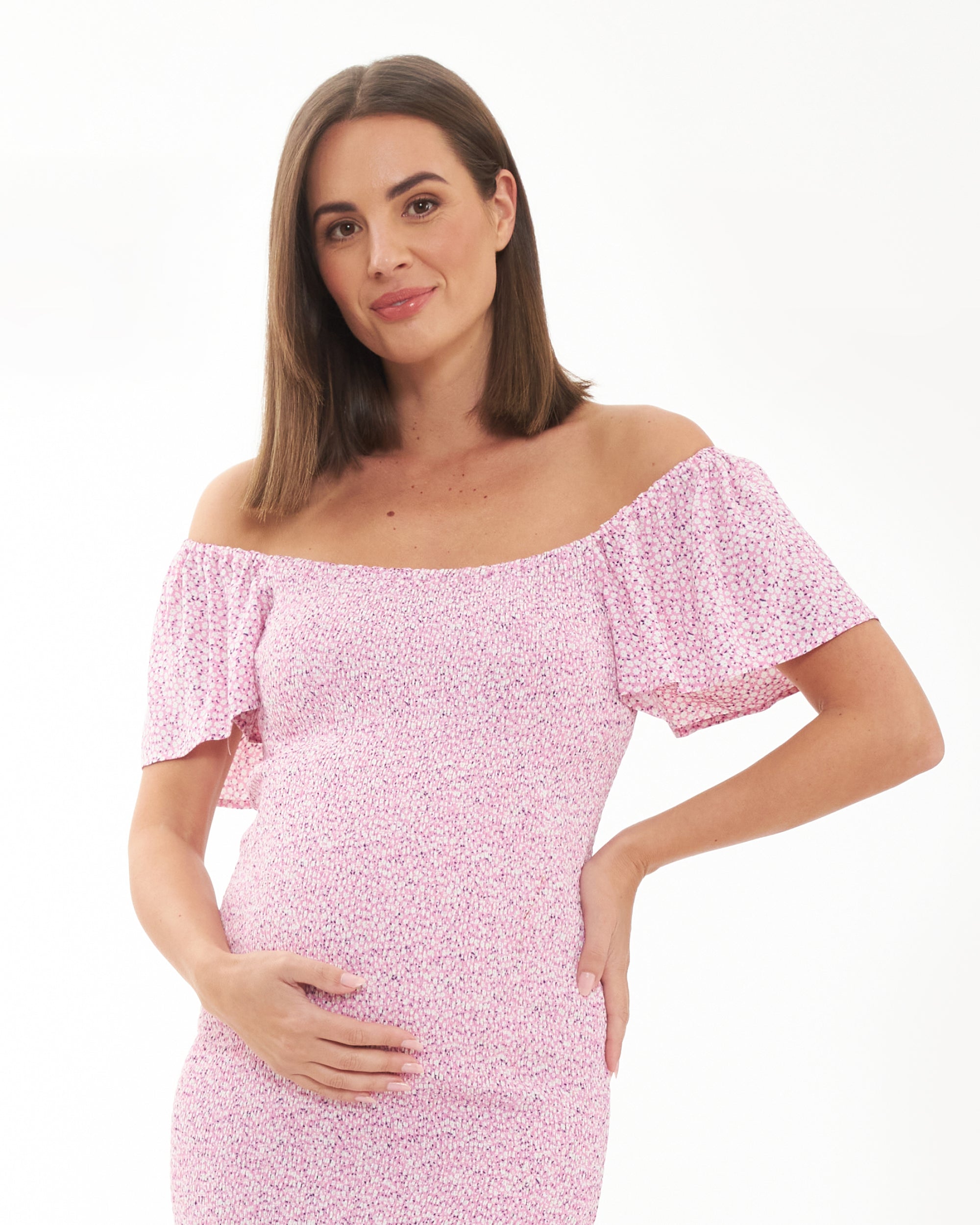 Maternity Dress for Women Midi Linen Dress for Baby Shower Postpartum Dress  Pregnancy Clothes Linen Mother's Day Gift LUCY Mint Green -  Denmark