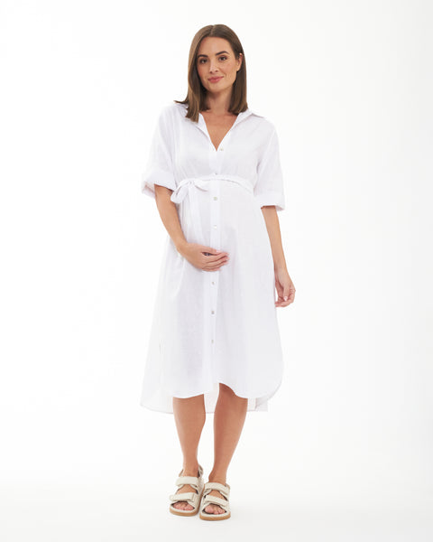 white linen maternity dress Molly Shirt attribute:holiday:shop 36.2 Sleeve length ± Black Designer Coats for colour:Black