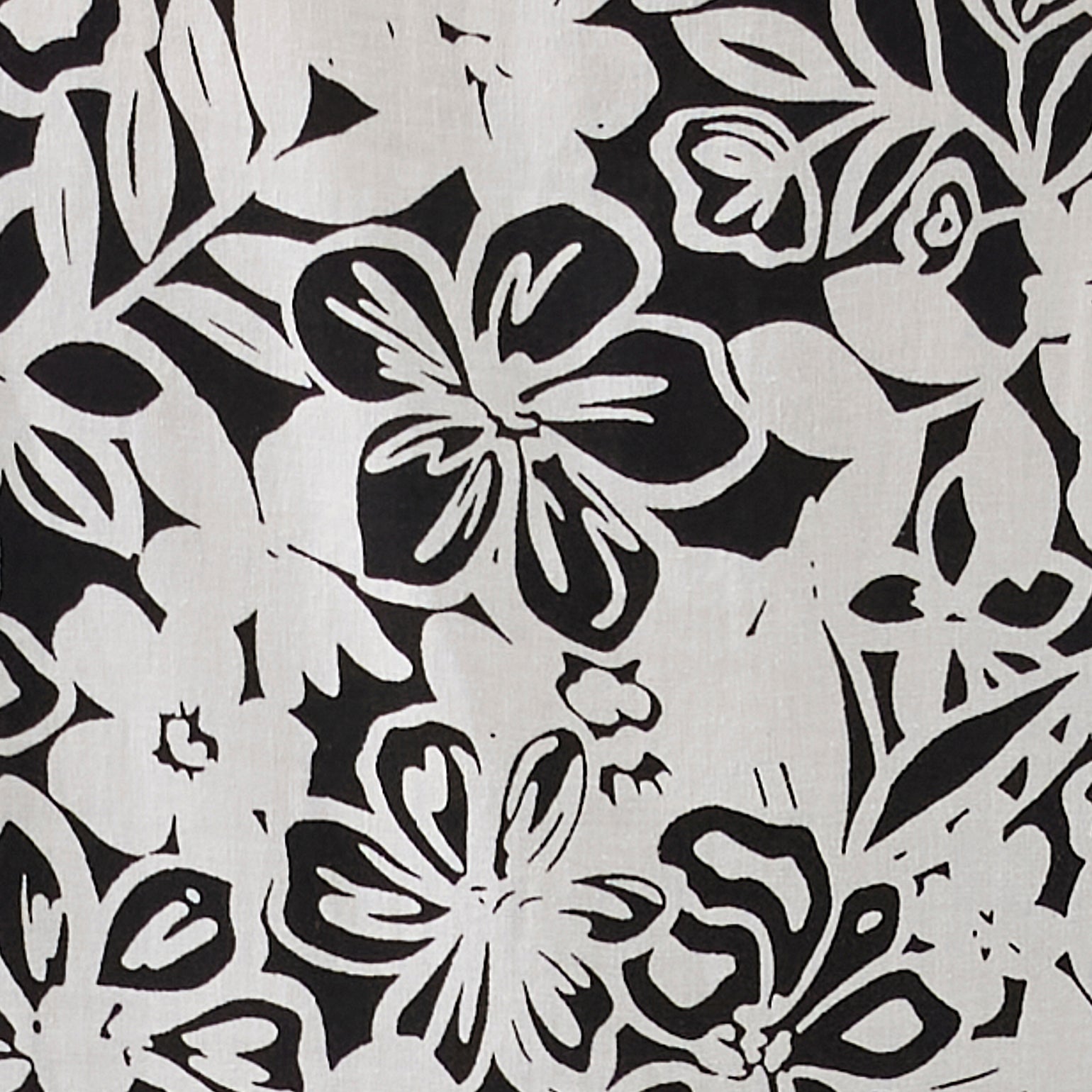 Nahla Linen Dress  Black / White