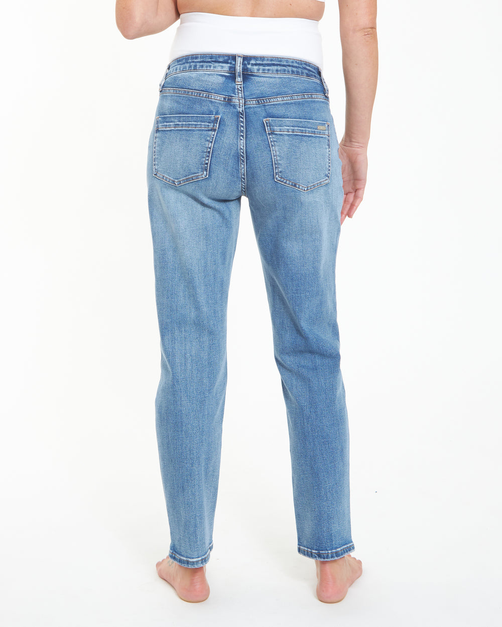 Ripe Miller Over Bump Jean - True Blue