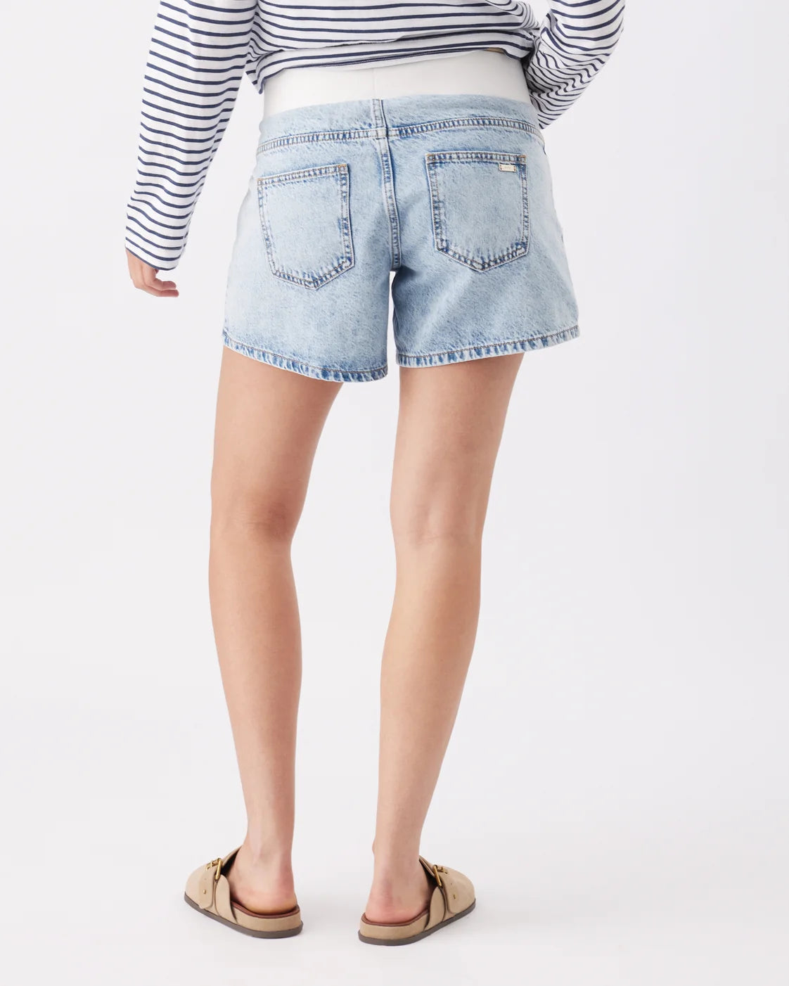 Brooklyn Denim Short  Light Wash