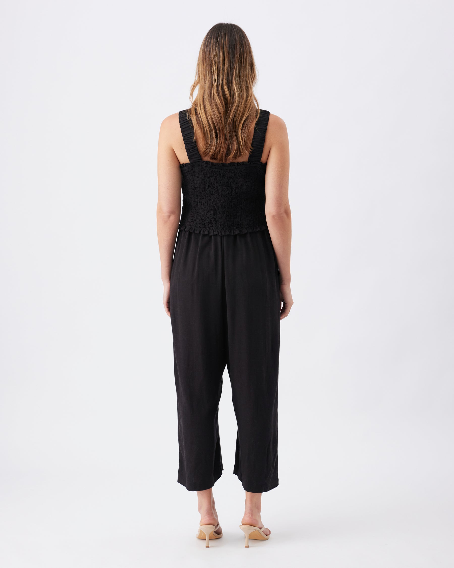 Tilda Nursing Jumpsuit Black