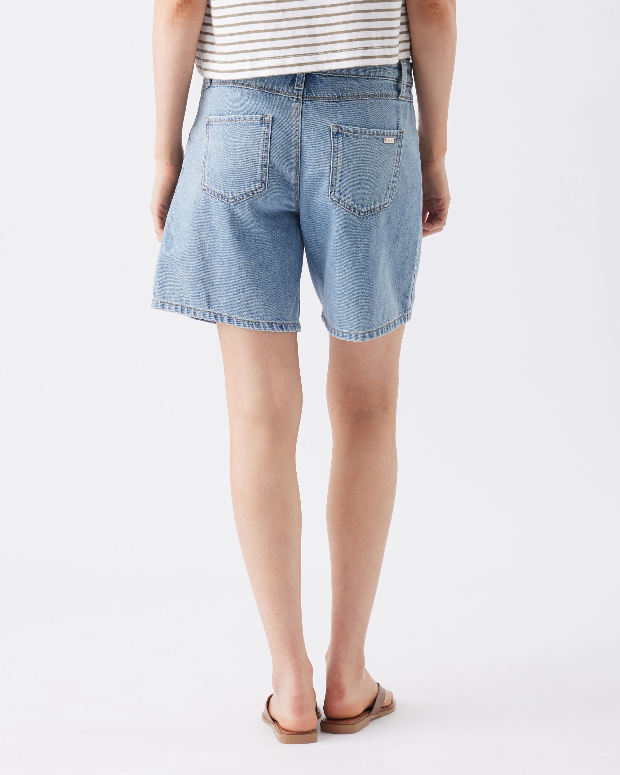 Dion Denim Short True Fade