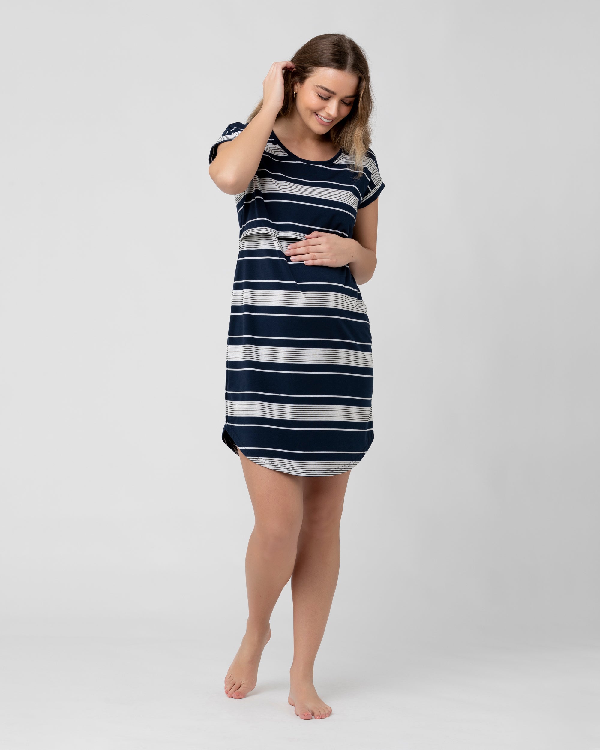 Nursing hotsell lounge dress