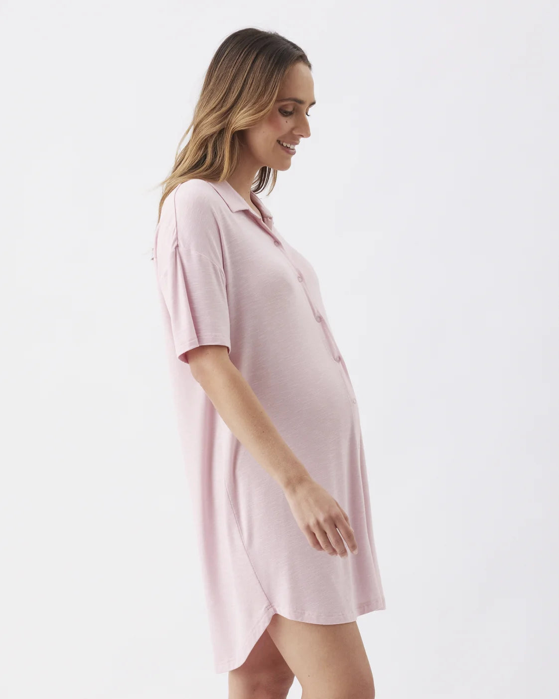 Dreamy Night Shirt Dusty Pink