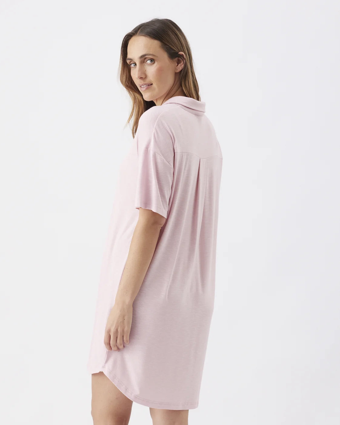 Dreamy Night Shirt Dusty Pink
