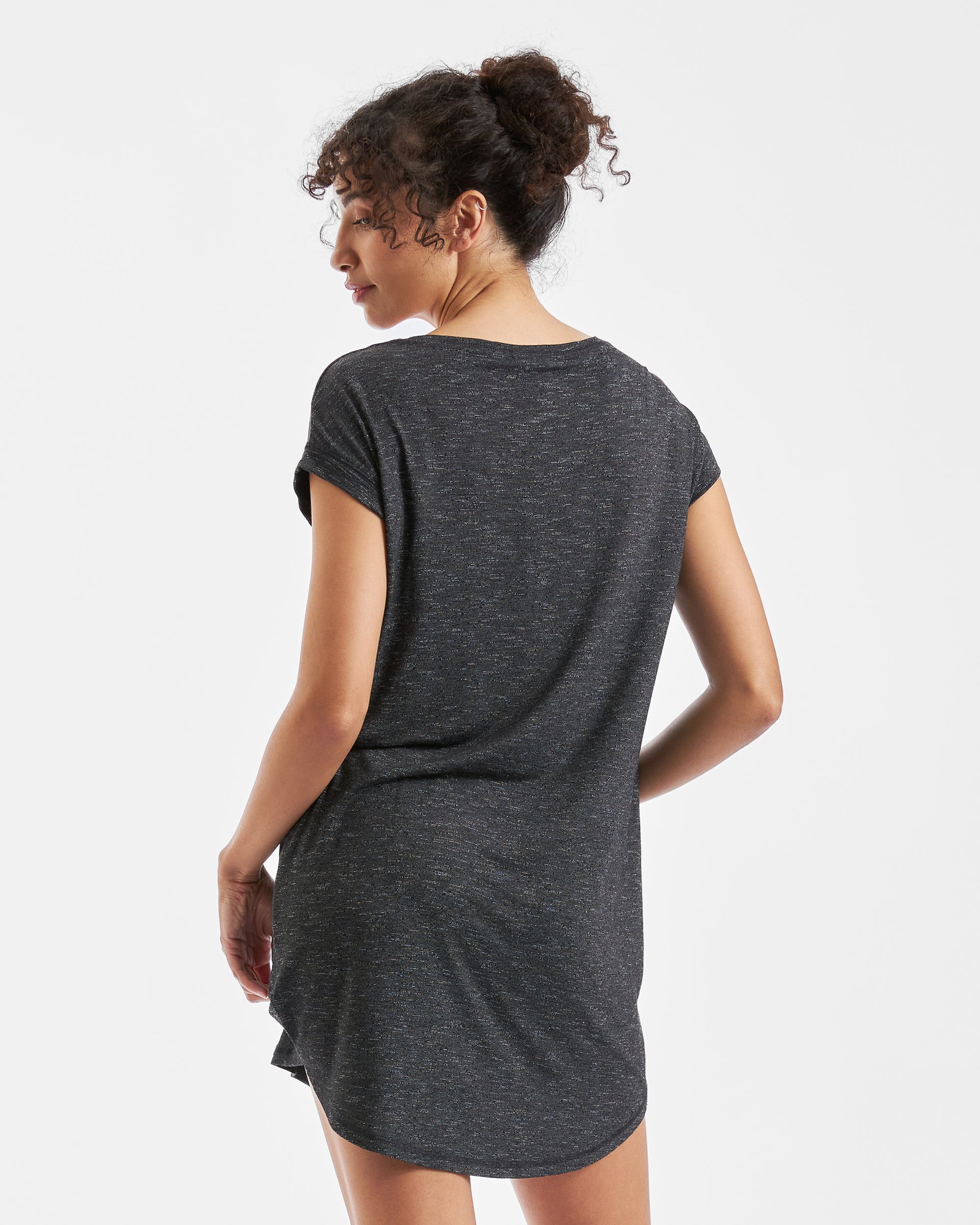 Dreamy Lounge Nursing Dress  Granite