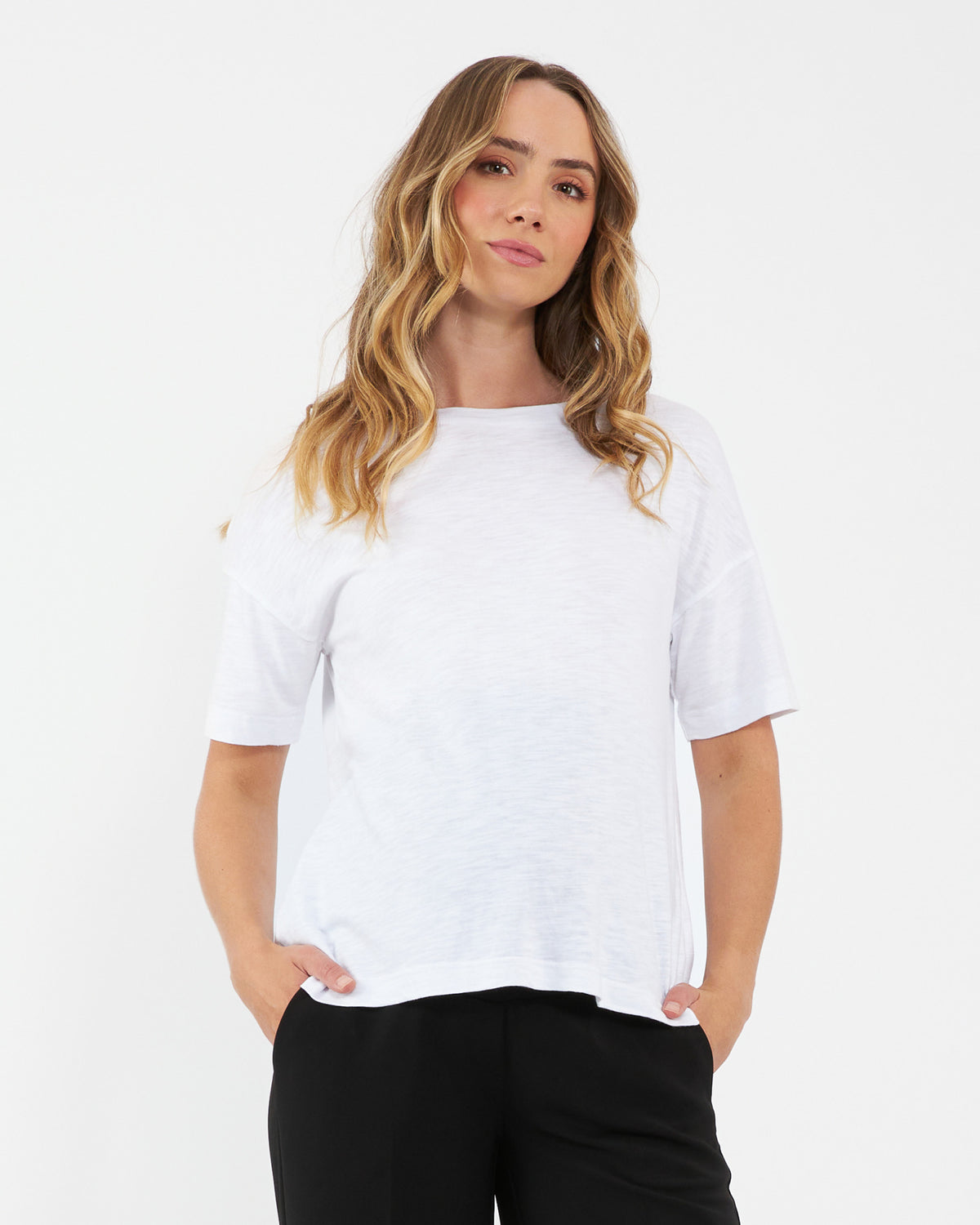 Claud Tee  White
