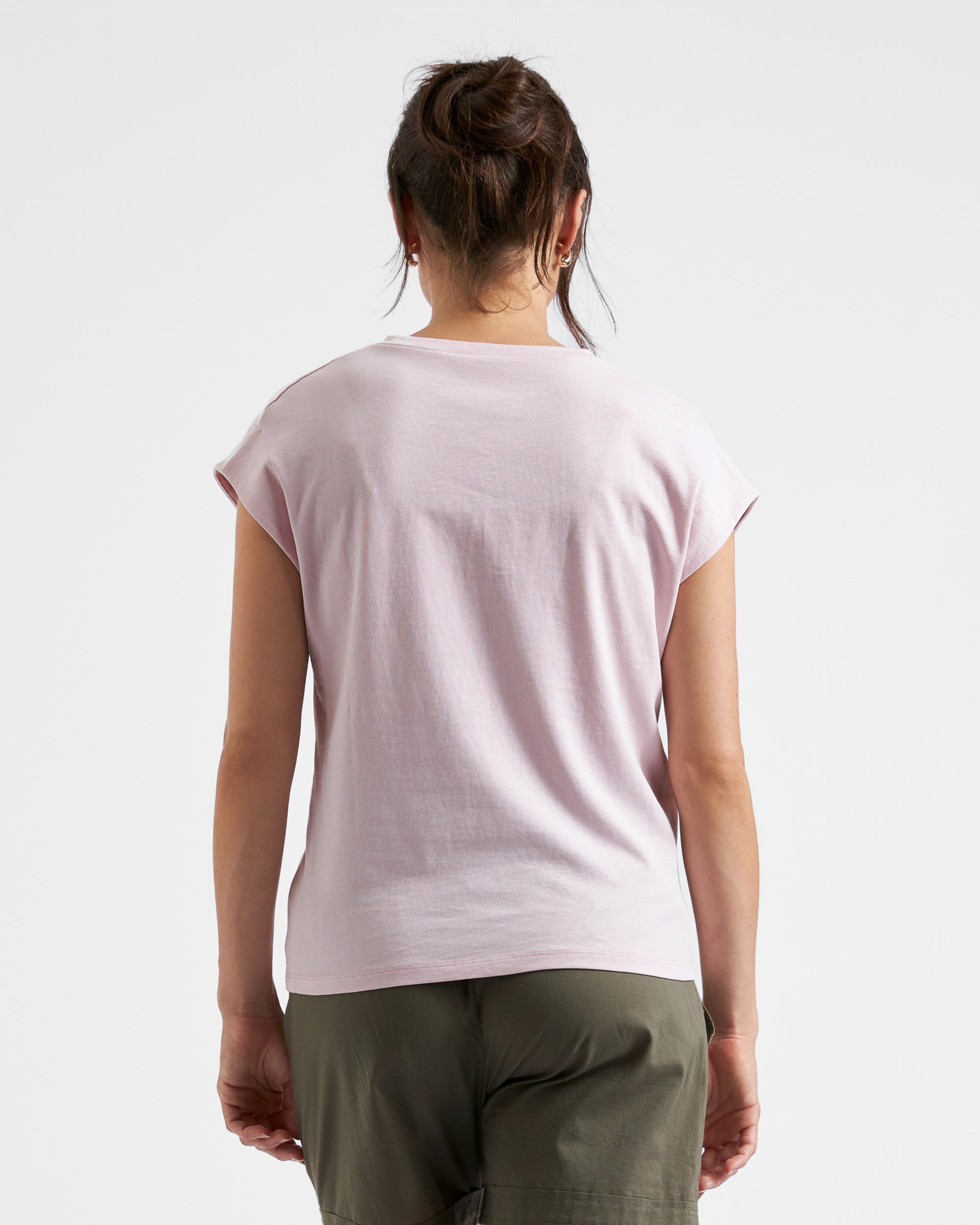 Marly Zip Nursing Tee Peony