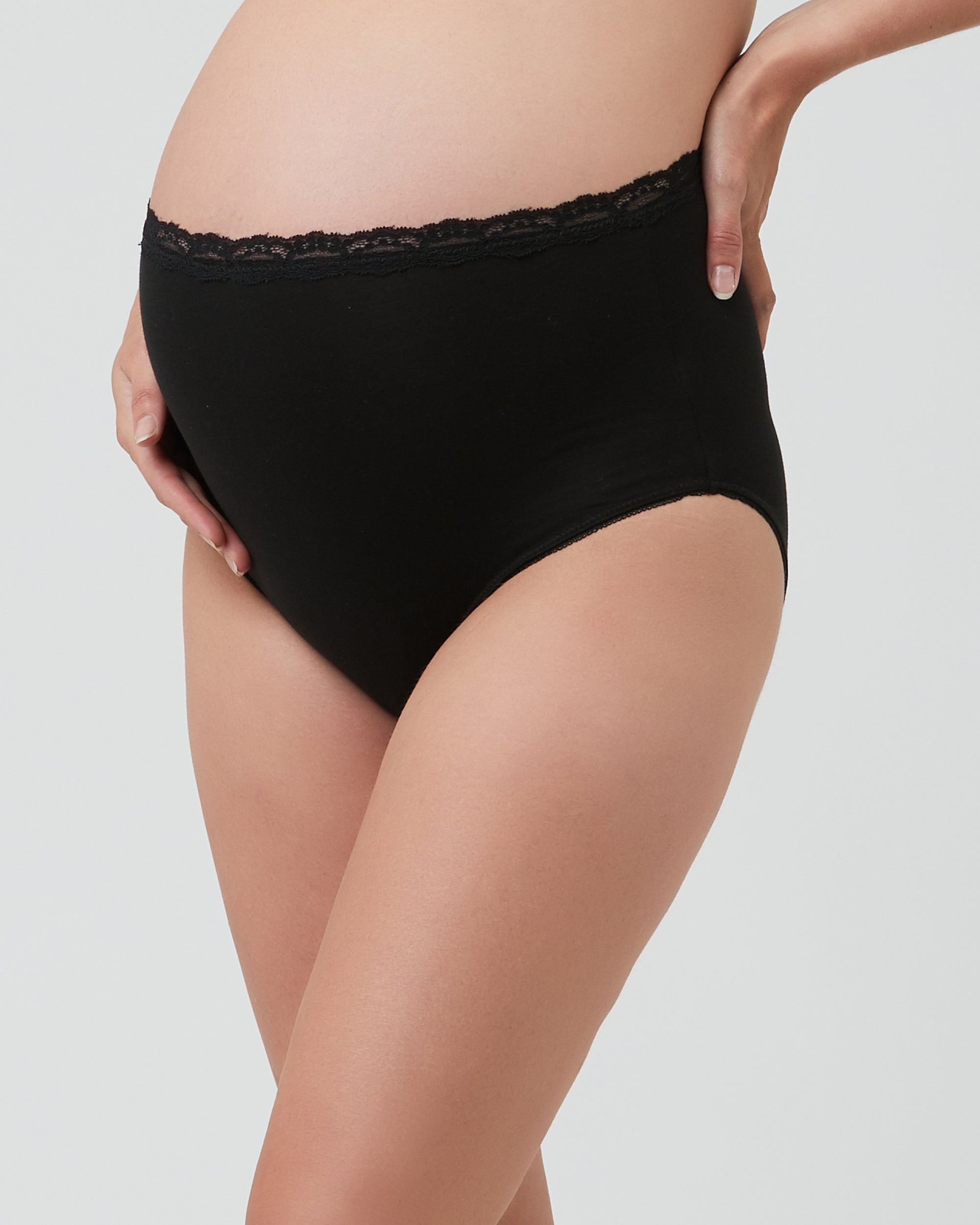 Organic Cotton Full Briefs Black