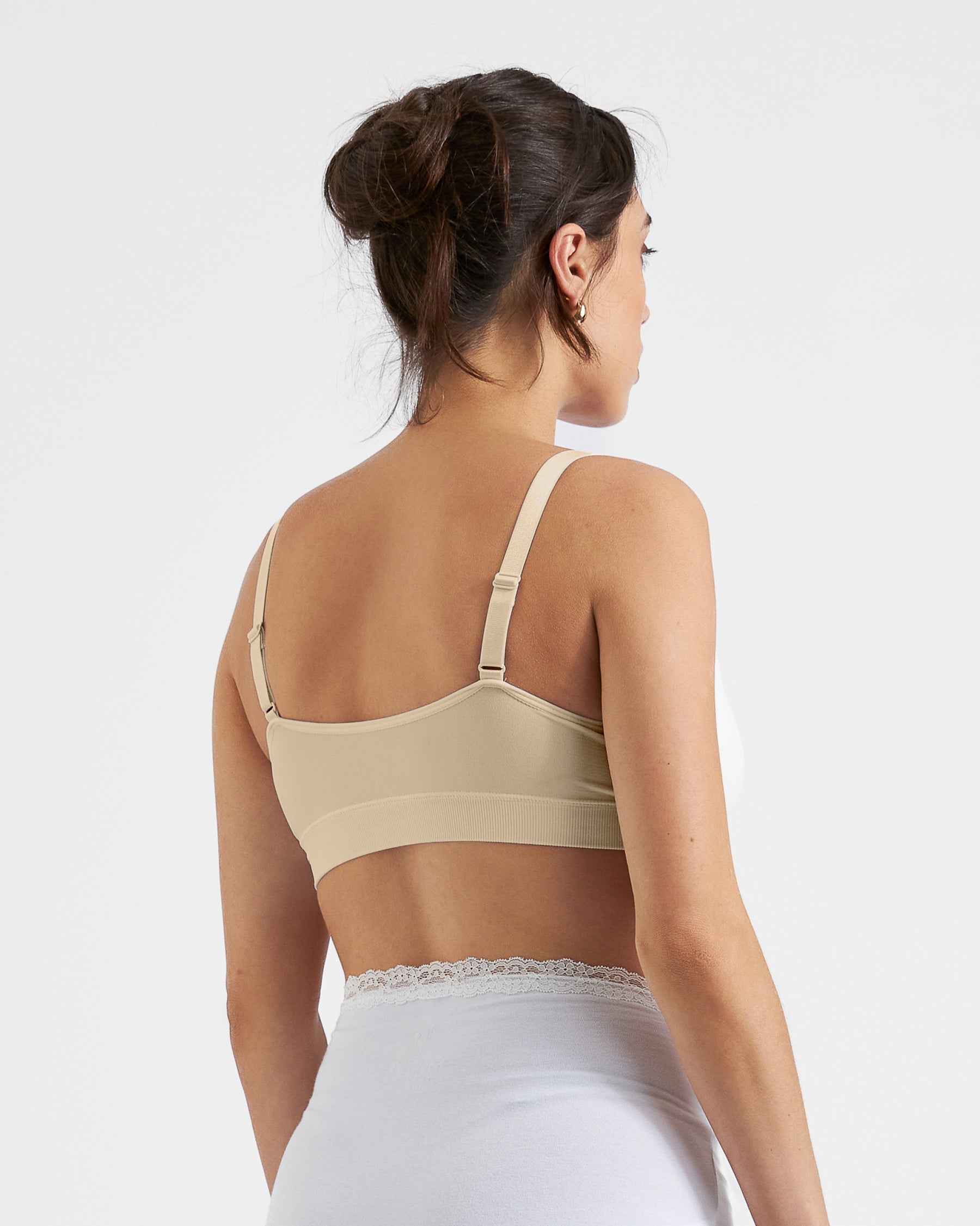 Seamless Nursing Bralette  Natural