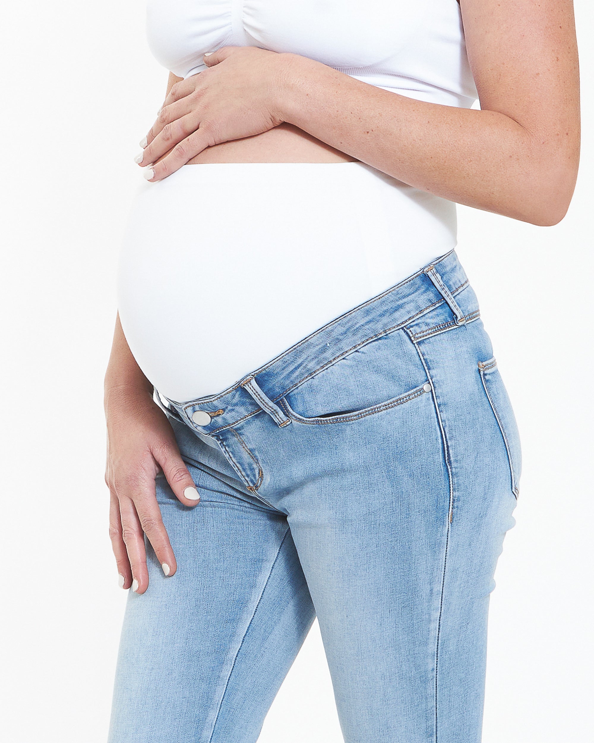 Ripe Rebel Ankle Grazer Jegging - Maternity Bottoms – Bellies In Bloom