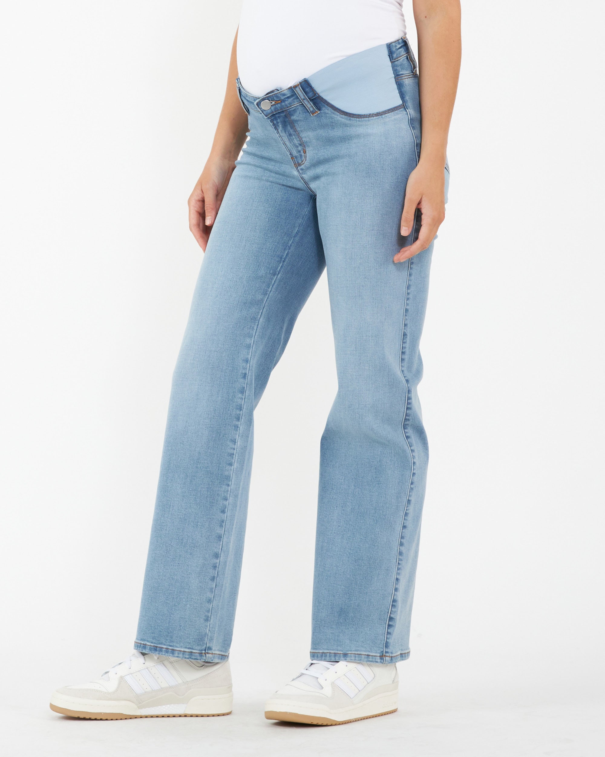 Kyle Wide Leg Jean Light Blue