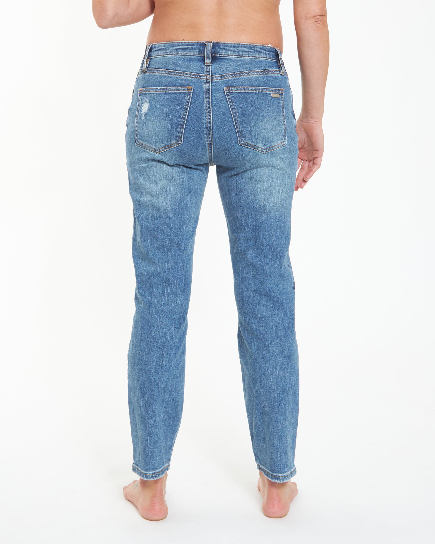 Dylan Distressed Jean Blue