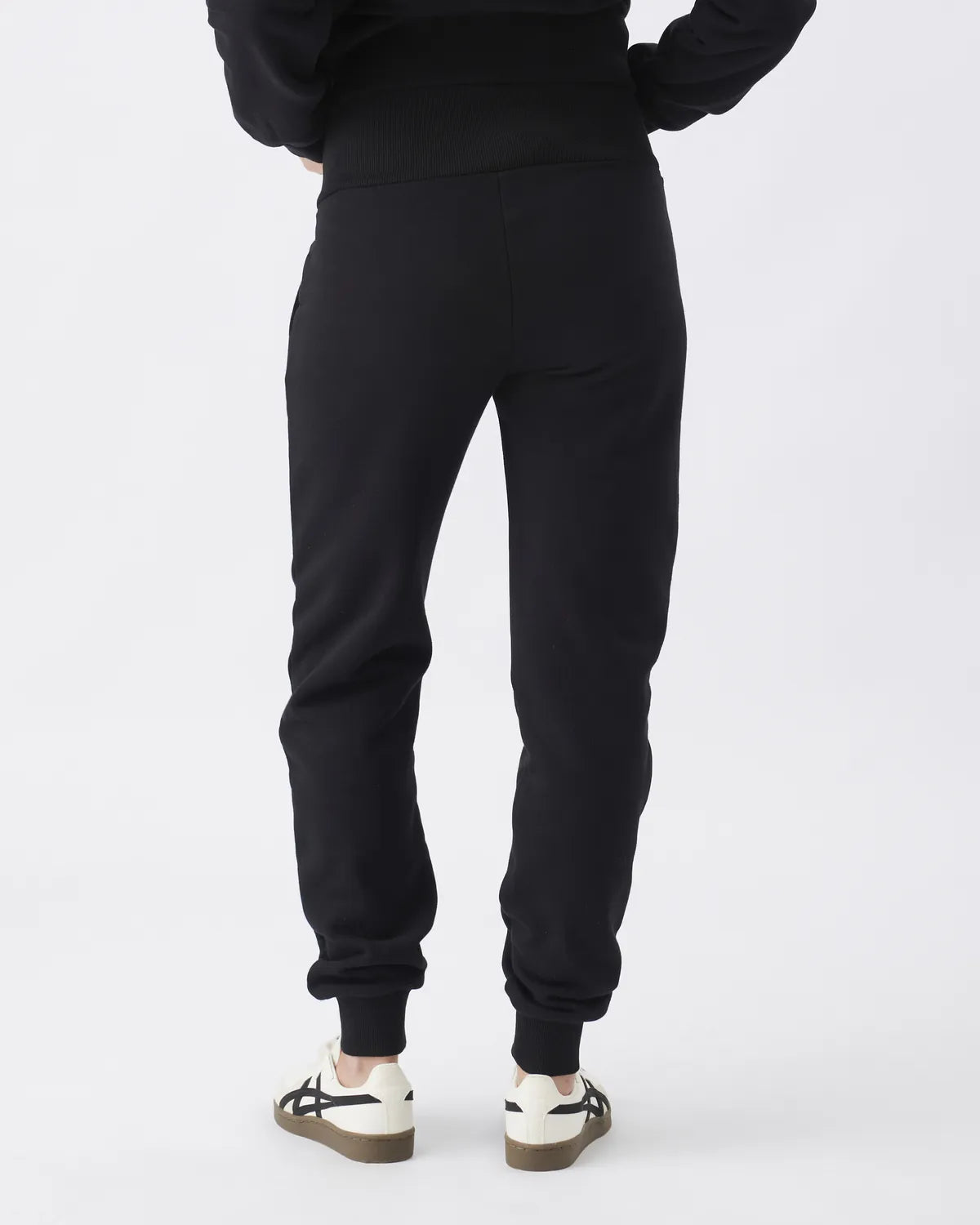 Taylor Over Tummy Joggers  Black