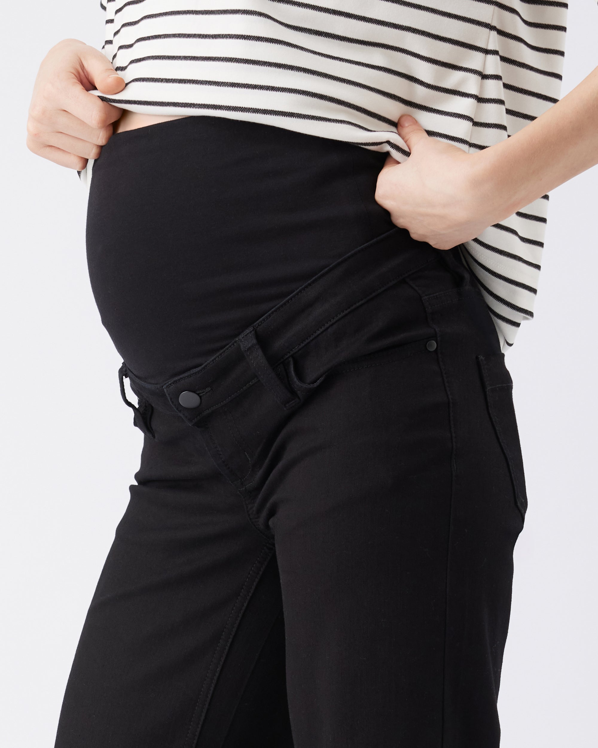 Miller Over Bump Jean Black