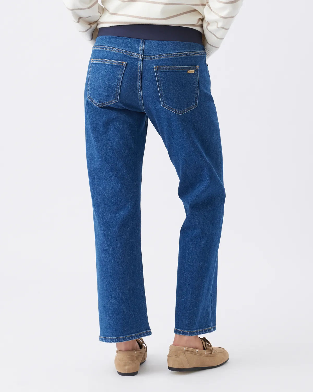 Teddy Straight Jean  Indigo Blue