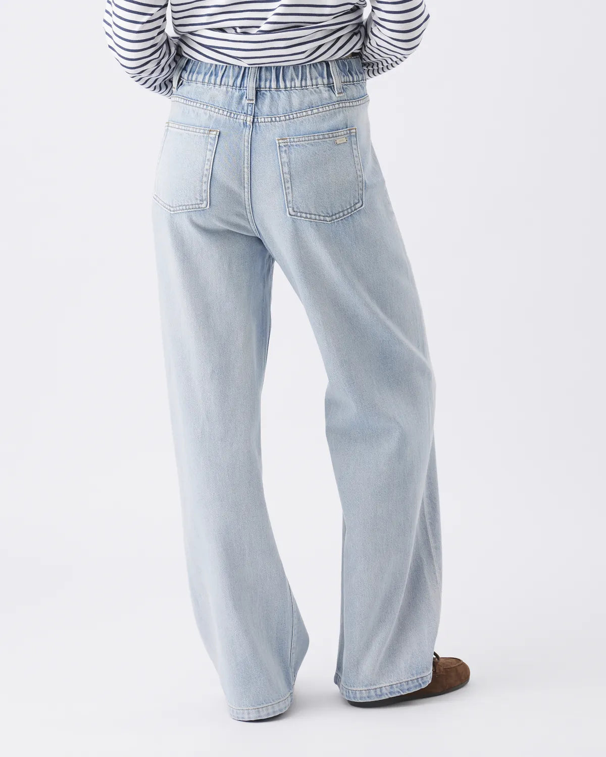 Billie Over Bump Jean Light Wash