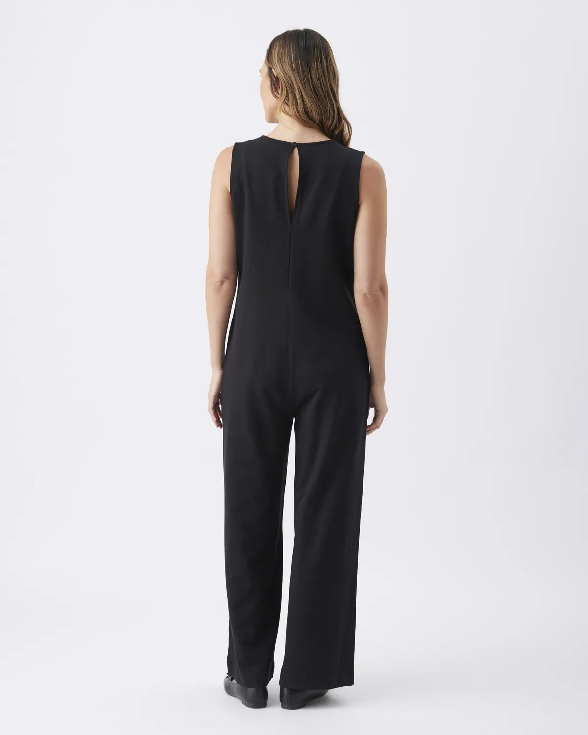 Leni Nursing Jumpsuit  Black