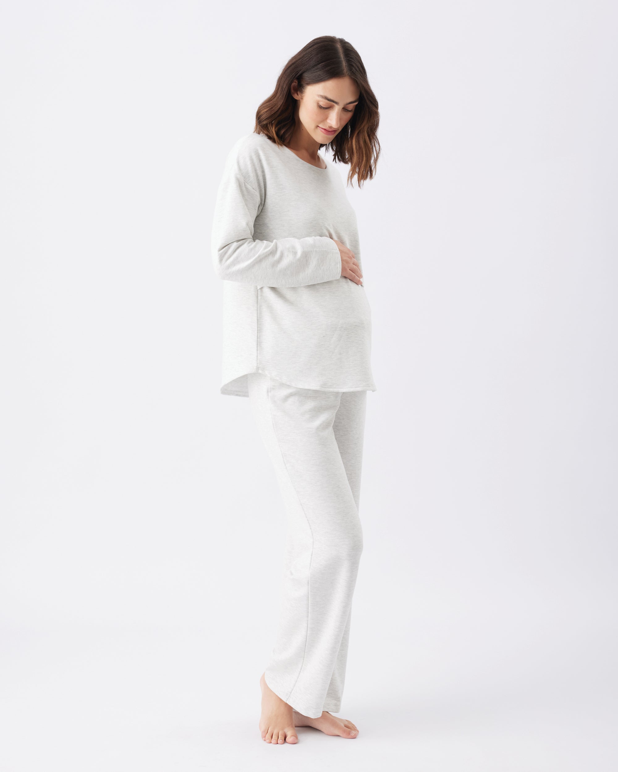 Super Soft Lounge Pant  Silver Marle