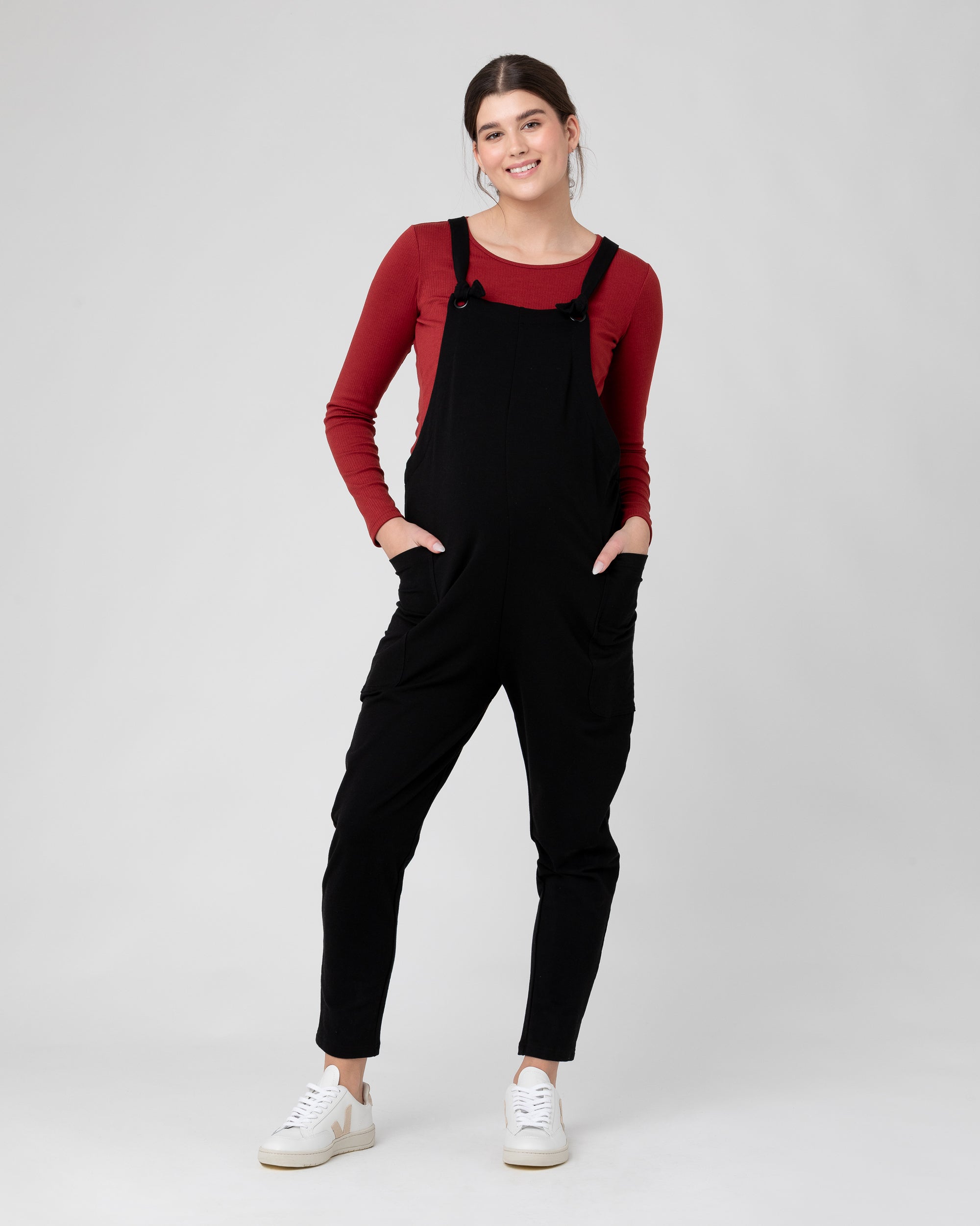 Tessa Rib Nursing Top Spice