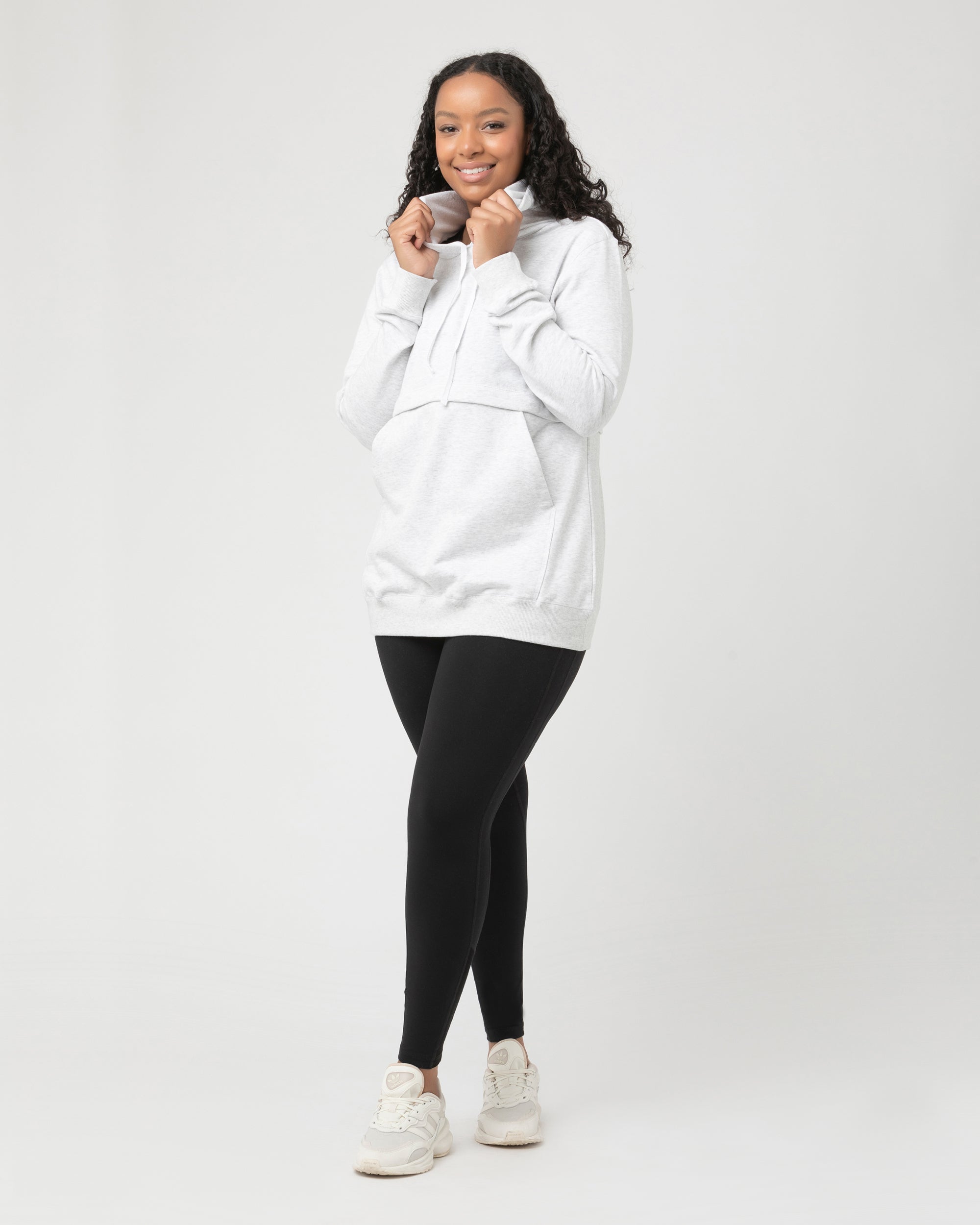 Side zip 2025 nursing hoodie