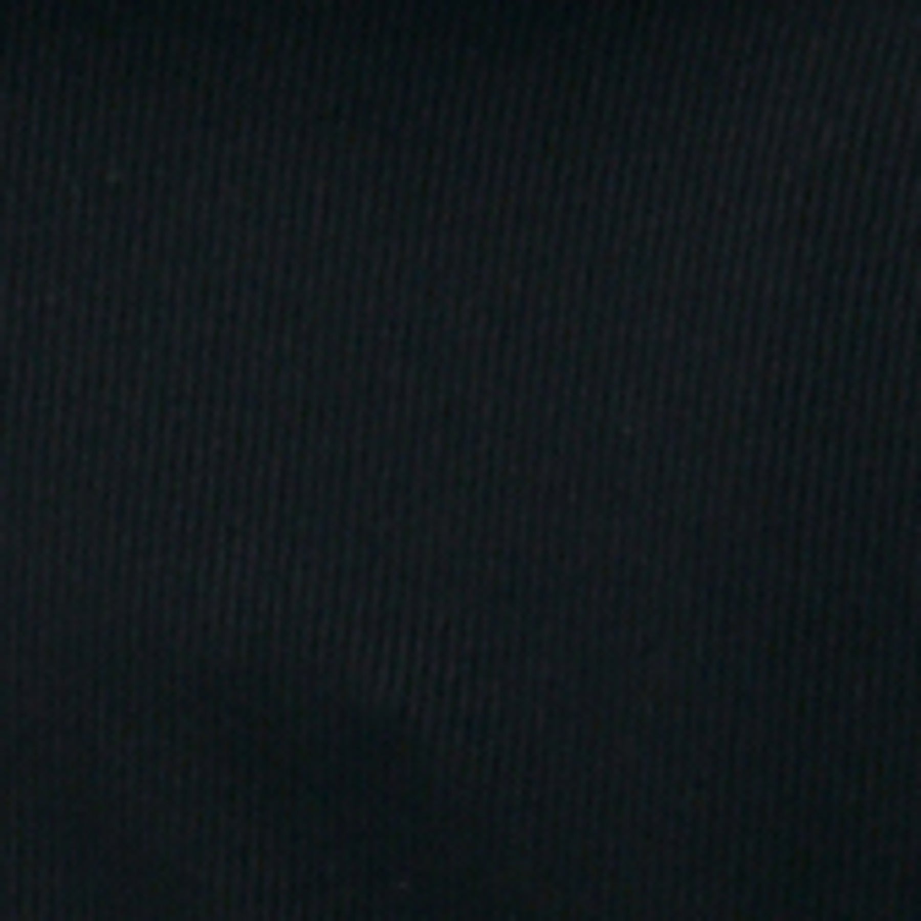 Rib Button Through Top Black
