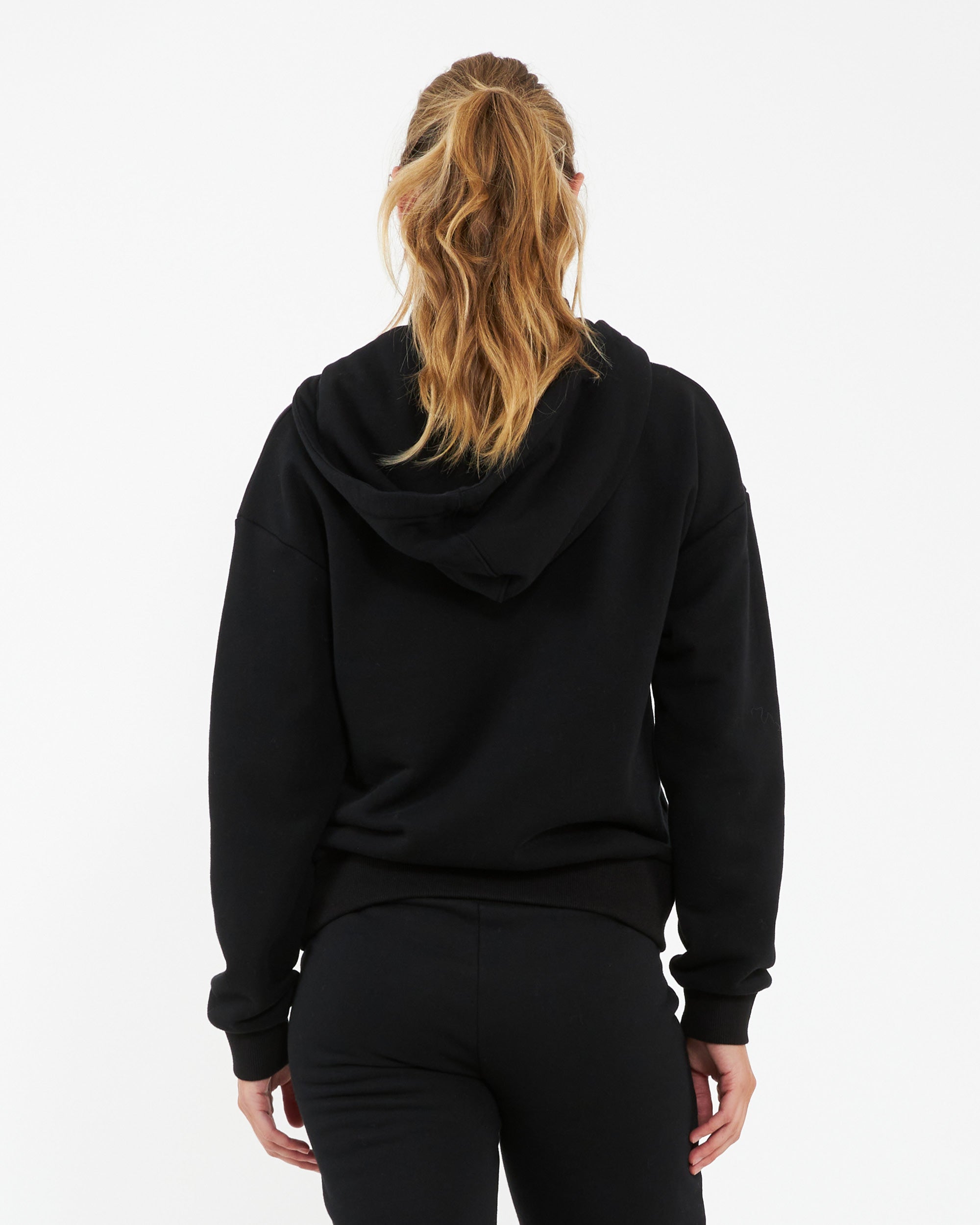 Nicky Nursing Hoodie  Black