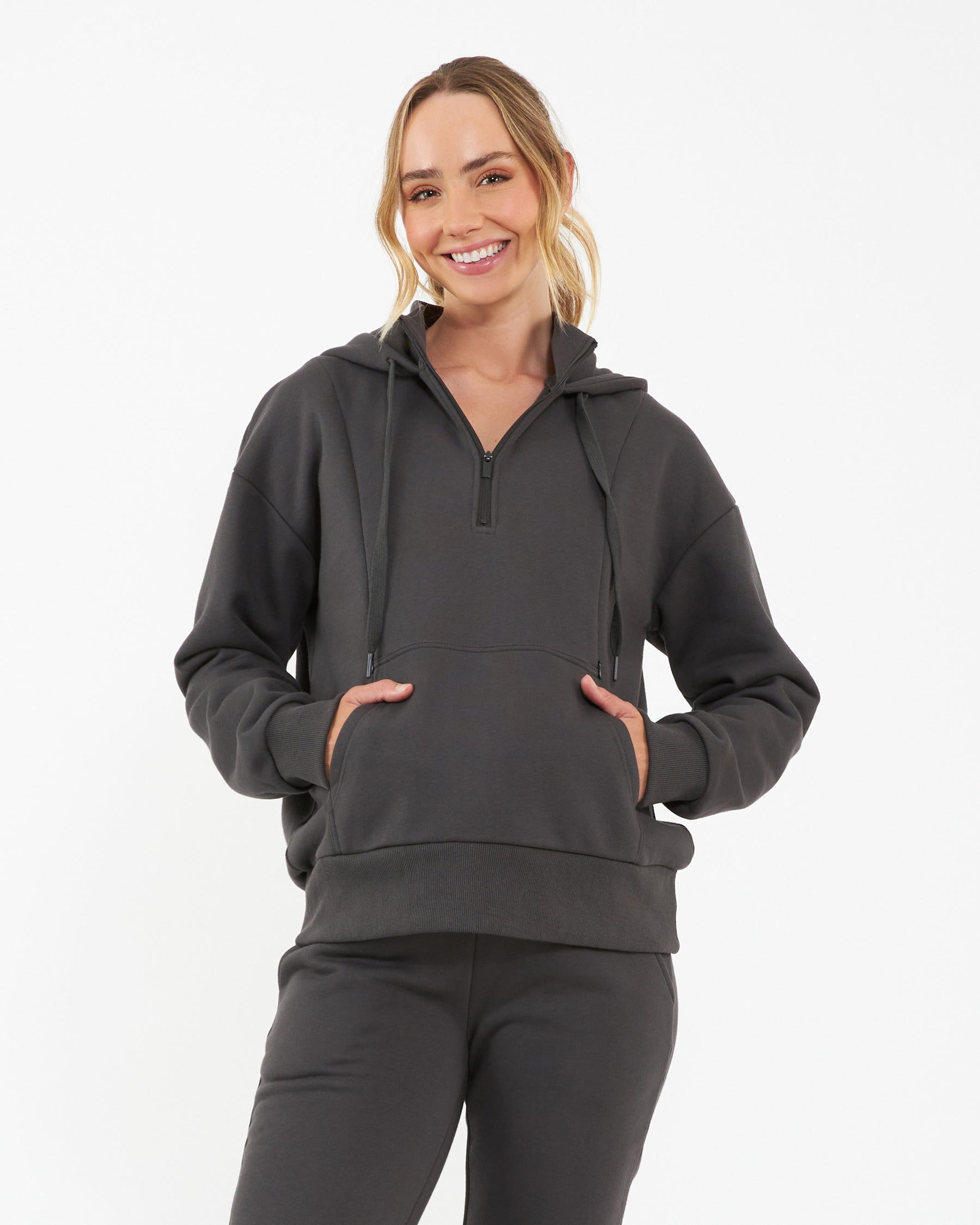 Nicky Nursing Hoodie  Slate