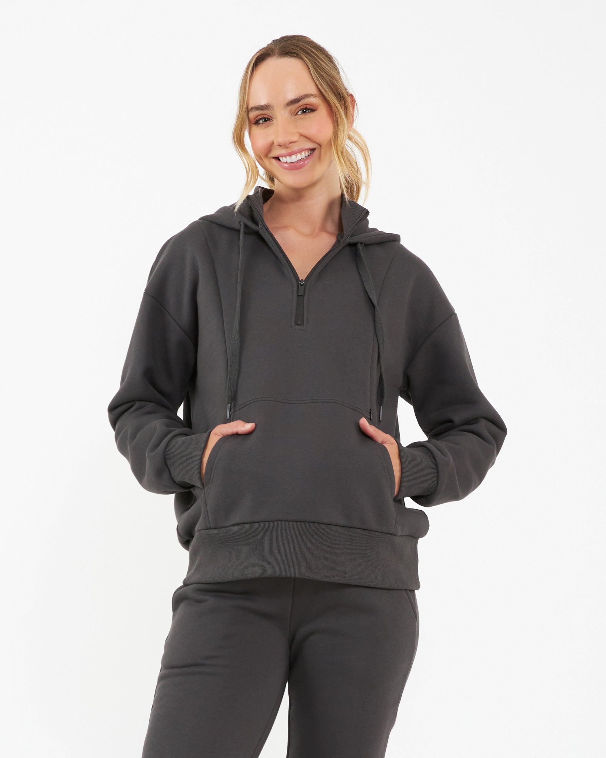 Nicky Nursing Hoodie  Slate