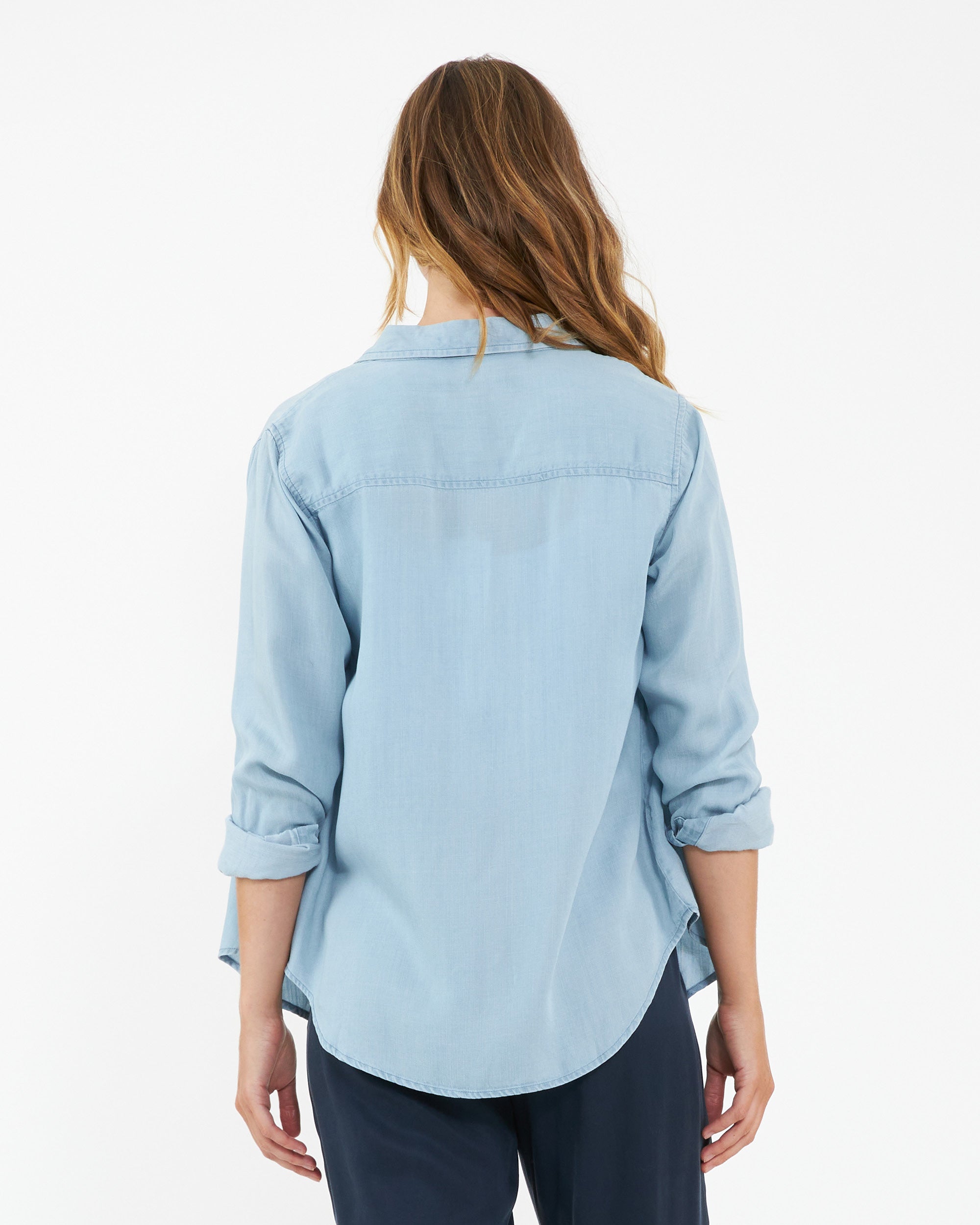 Bec Chambray Shirt  Clean Fade