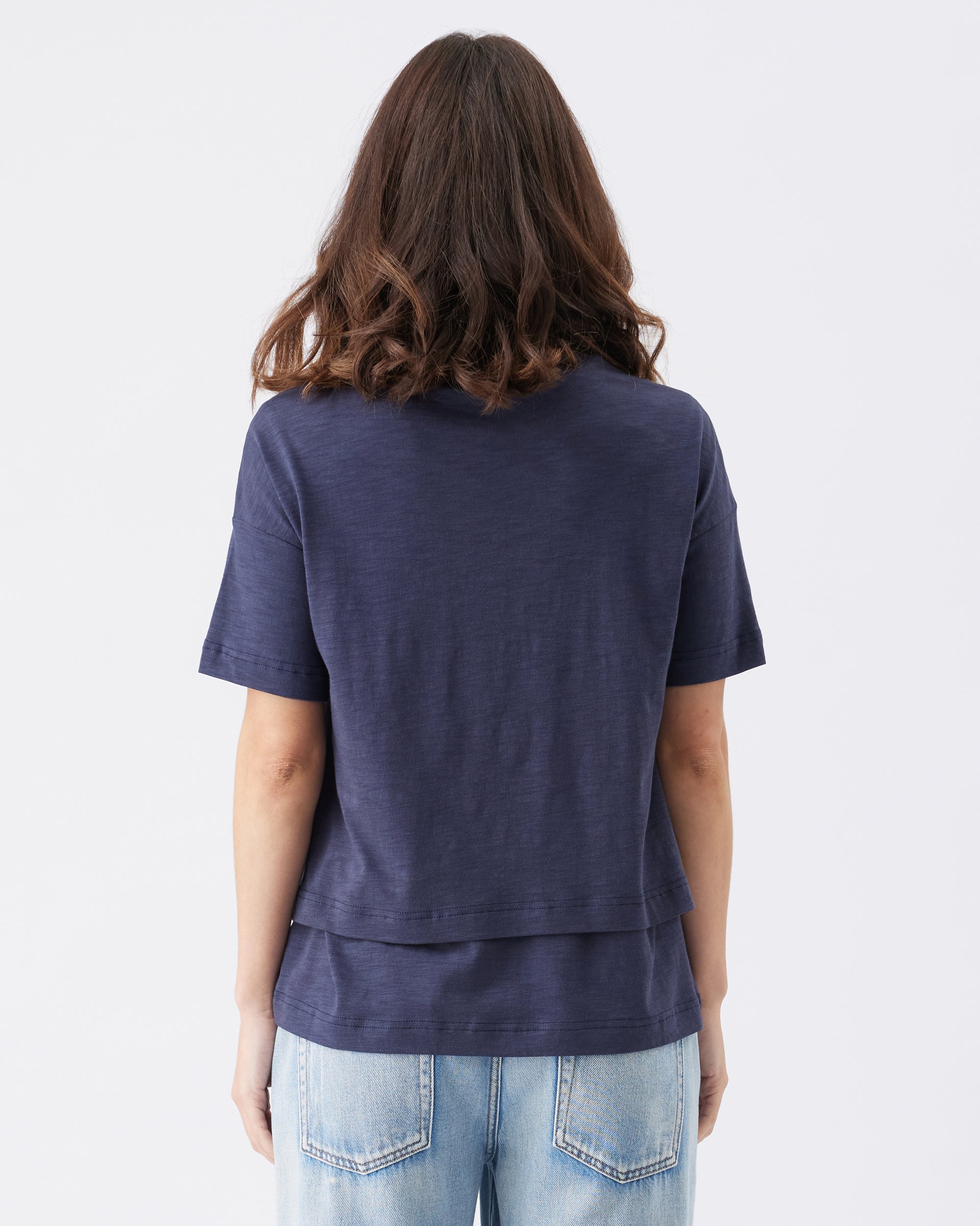 Claud Nursing Tee  Indigo