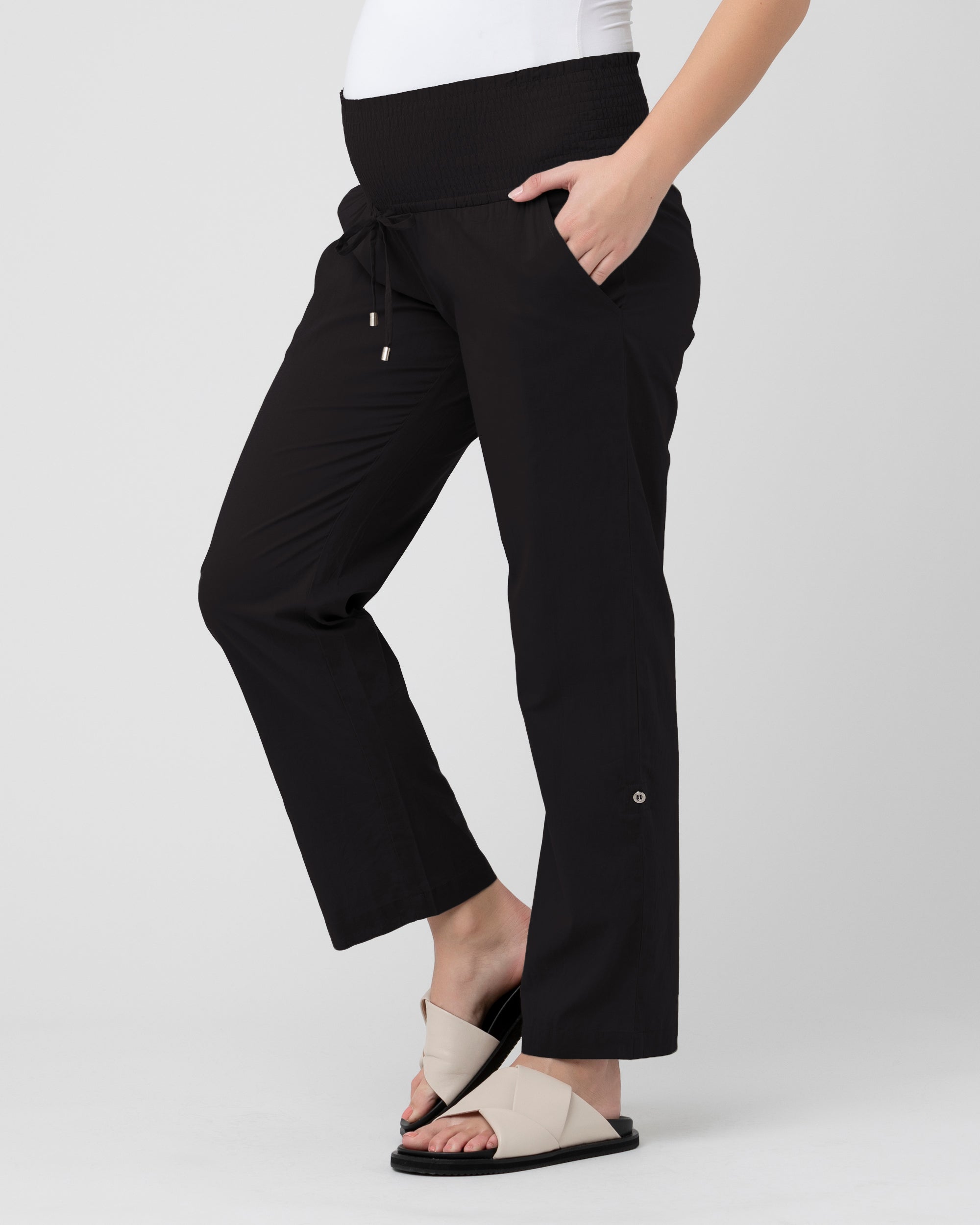 Philly Cotton Pant Black