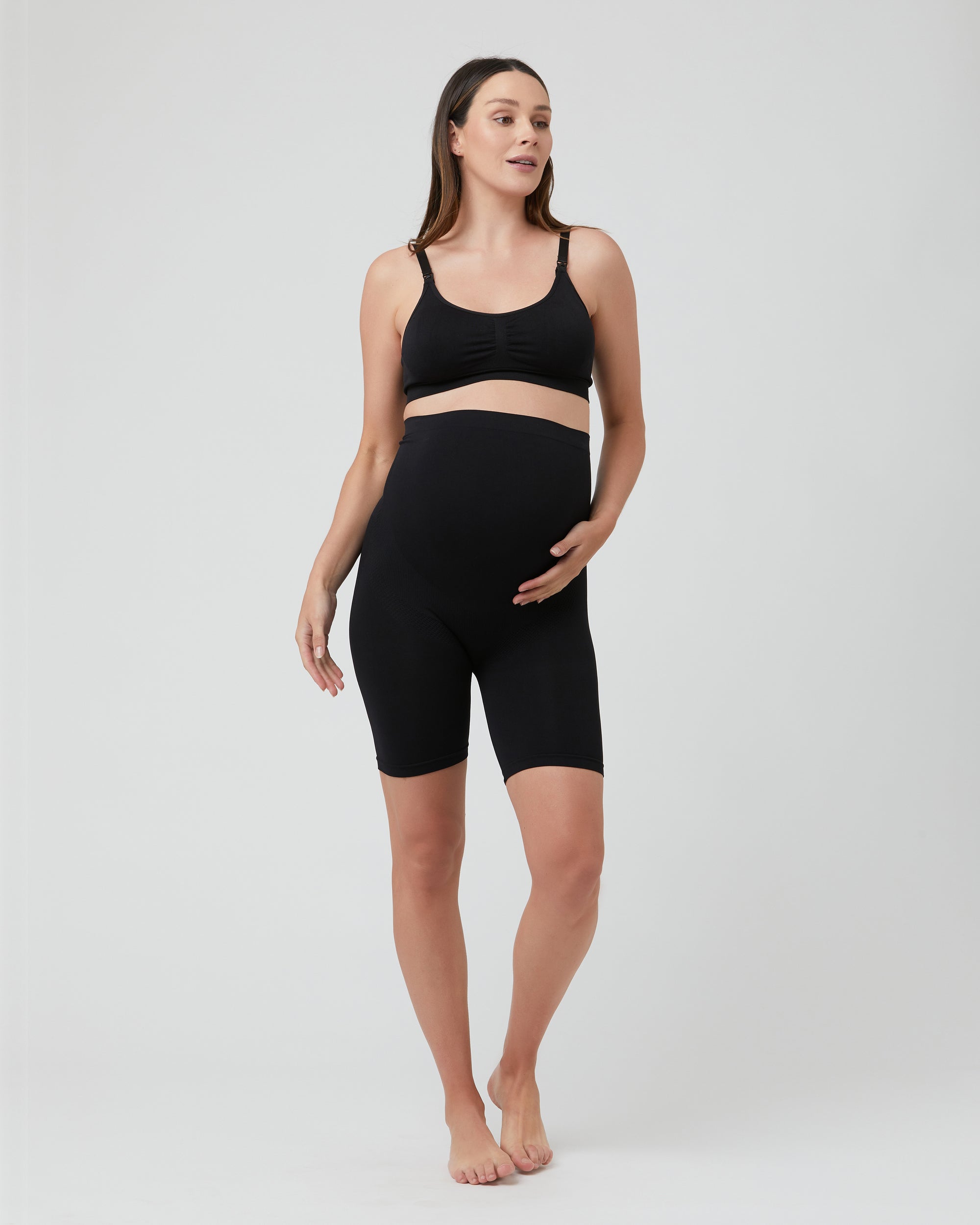 nsendm Female Underwear Adult Running Sports Bras Bras for Breastfeeding  Strip Support Comfort Maternity Seamless Soft Wirefree Pregnancy Bra(Black,  M) 