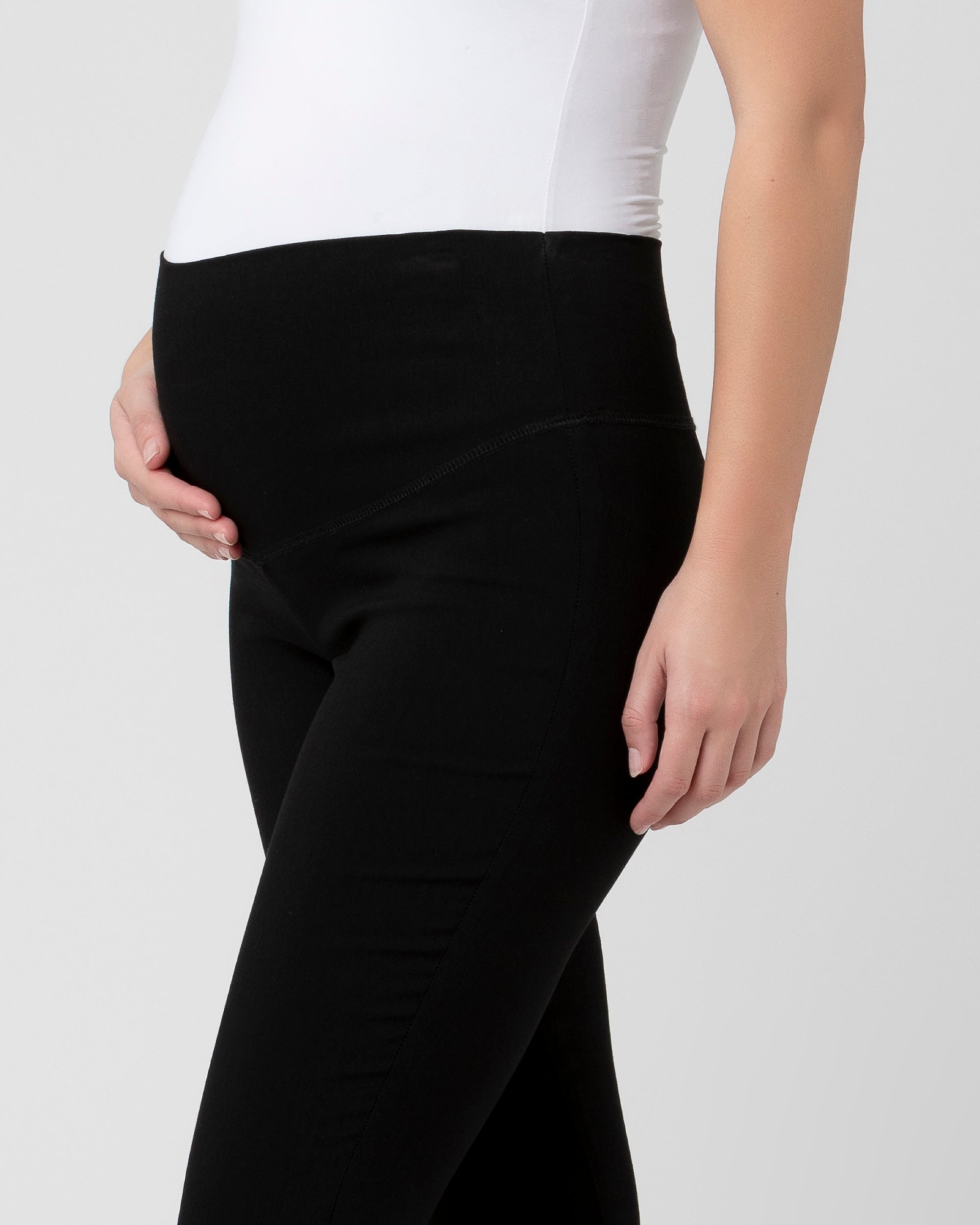 TALL Suzie Super Straight Maternity Pant - Black | Final Sale